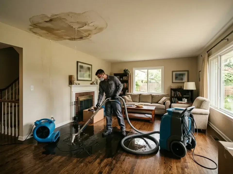 attic-pipe-burst-ceiling-drip-008 — frequently asked questions, Water Damage Restoration & Carpet Care in Rice Lake, WI
